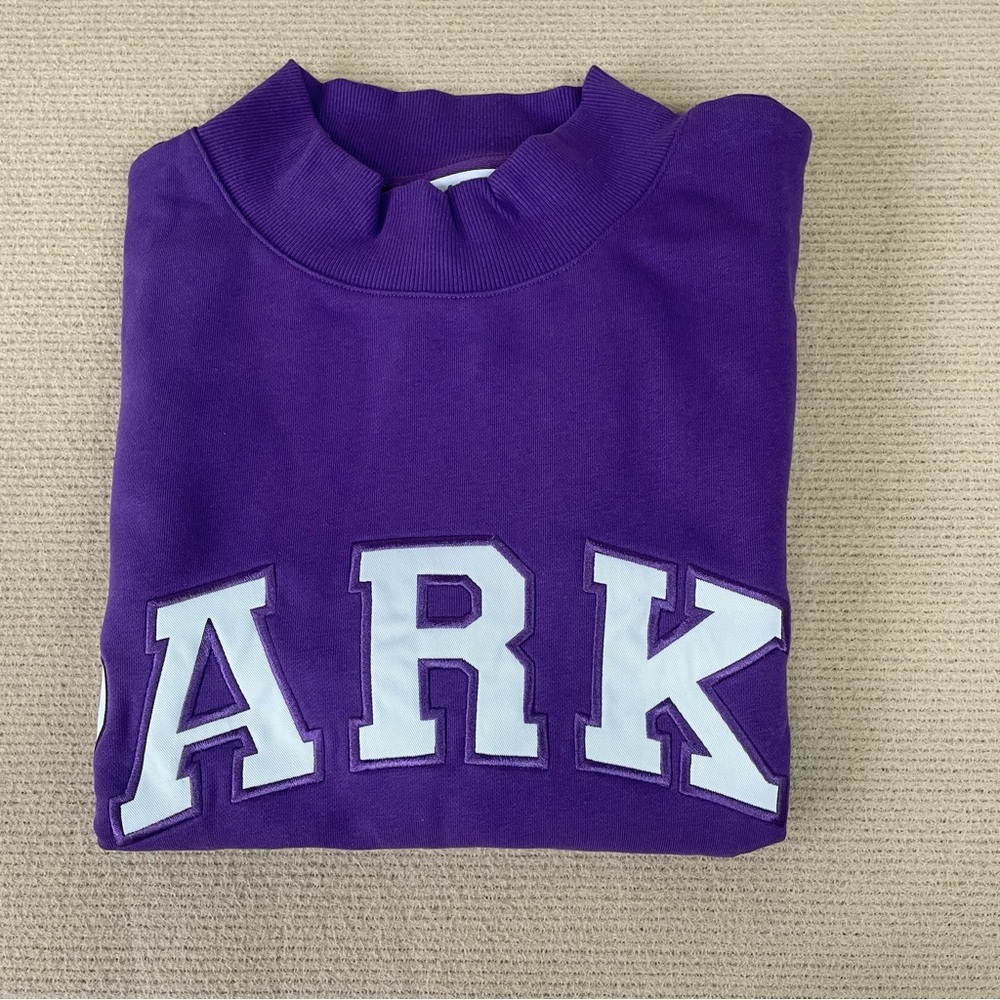 Parke Women's Bold Purple Sweatshirt - Picture 2 of 9